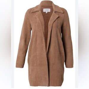 LIVERPOOL OPEN FRONT FUZZY COATIGAN
